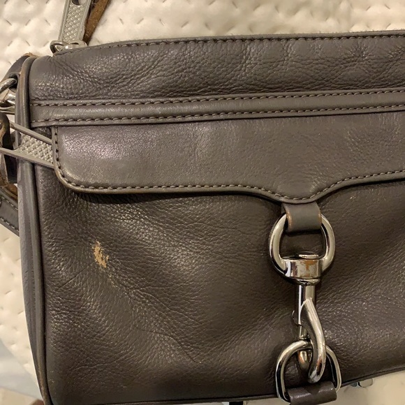 Rebecca minkoff dark grey /taupe bag. - Picture 3 of 3